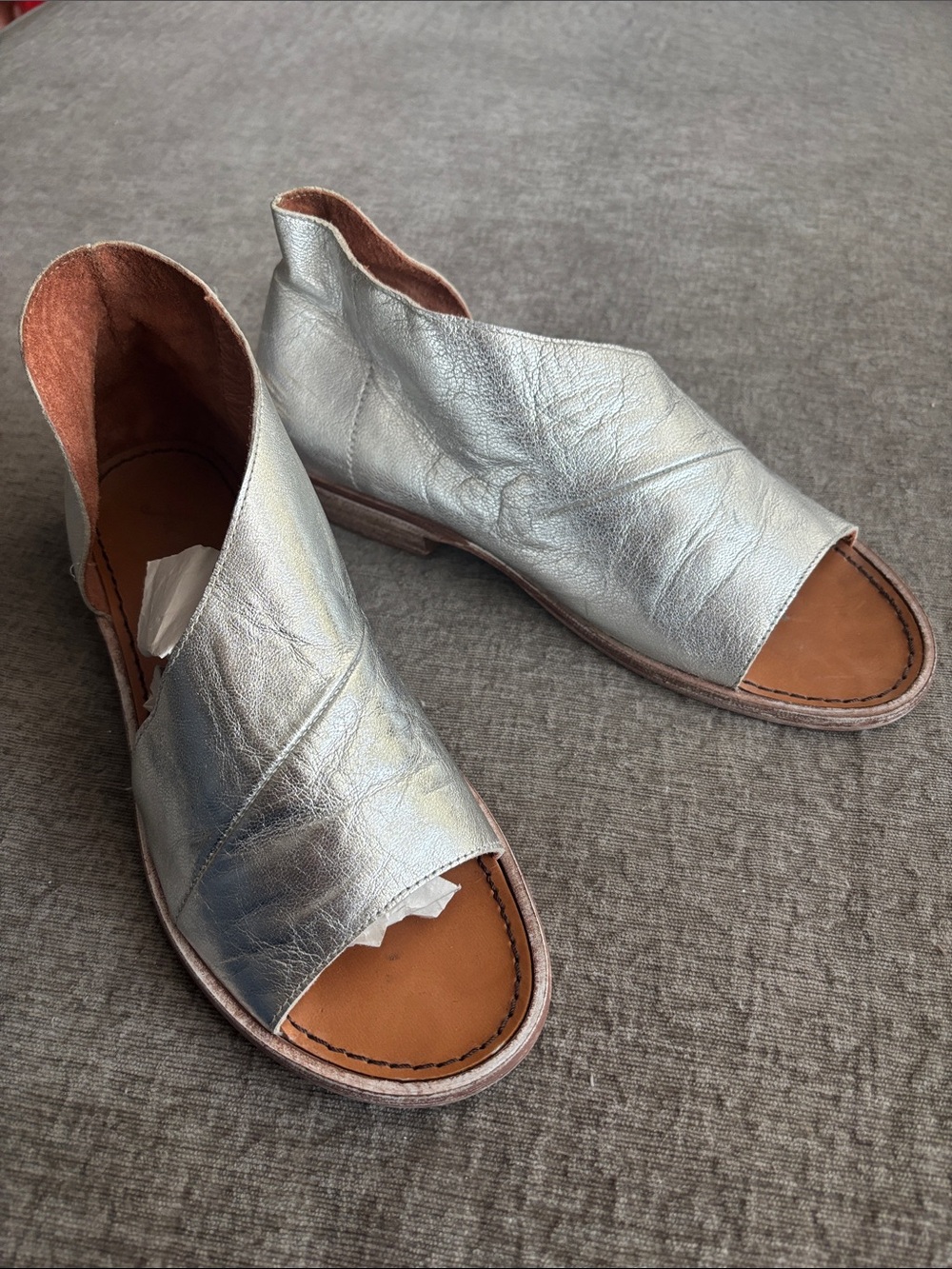 Free People Mont Blanc Sandals, Silver